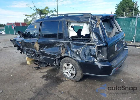 2008 Honda Pilot Ex from USA, damaged, VIN 5FNYF28478B007318